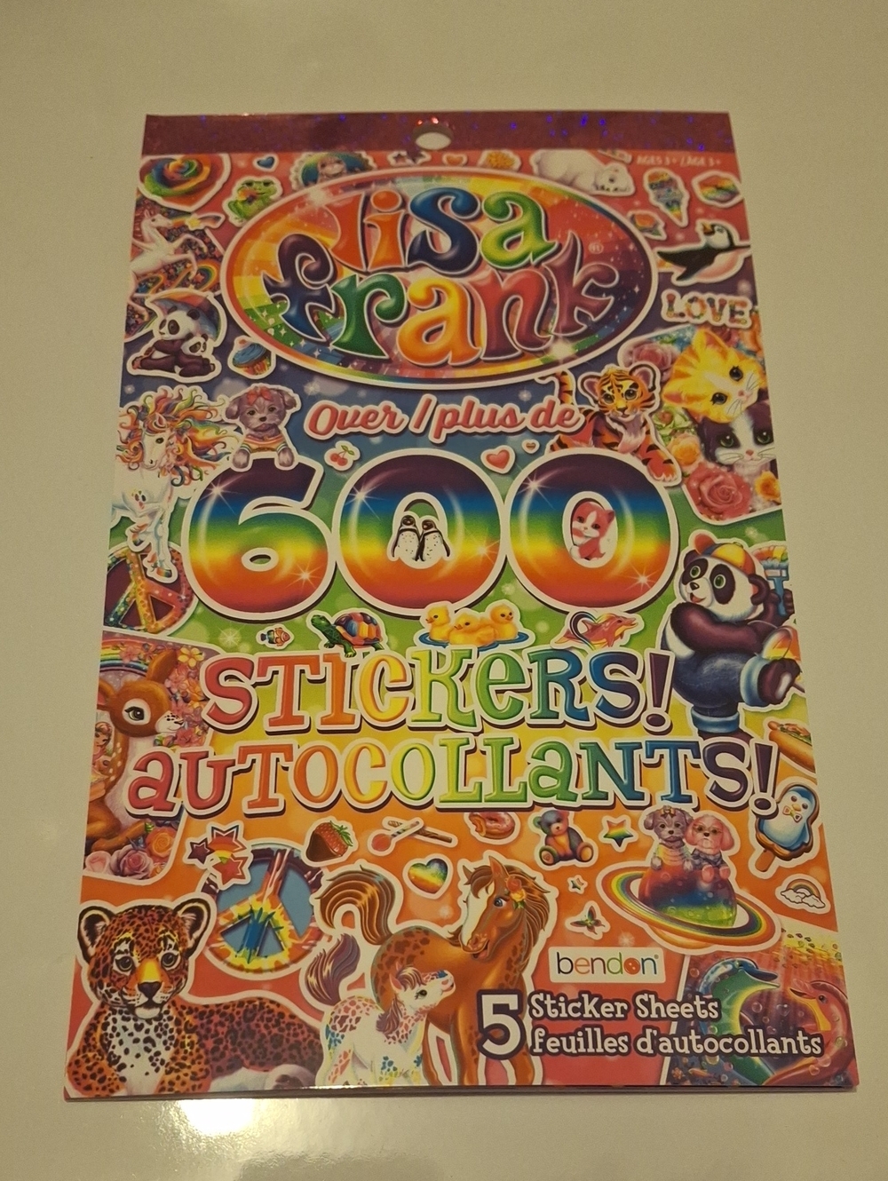 Lisa Frank Sticker Book